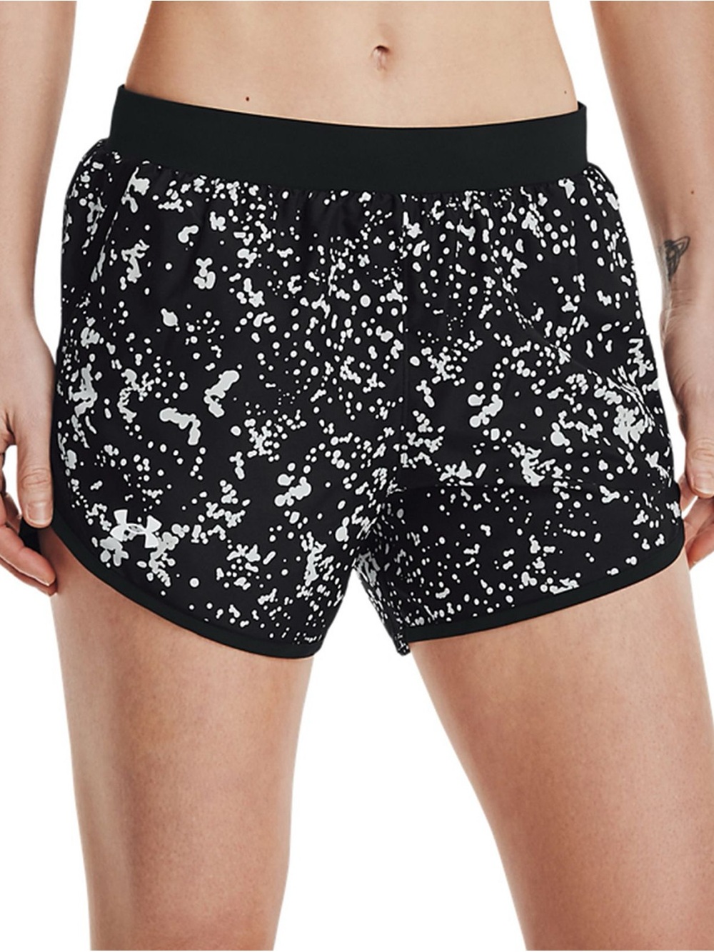 Under Armour Women's Fly By 2.0 Printed Running Shorts Size XL